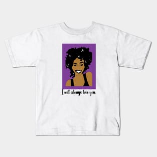 WHITNEY HOUSTON FAN ART!! Kids T-Shirt